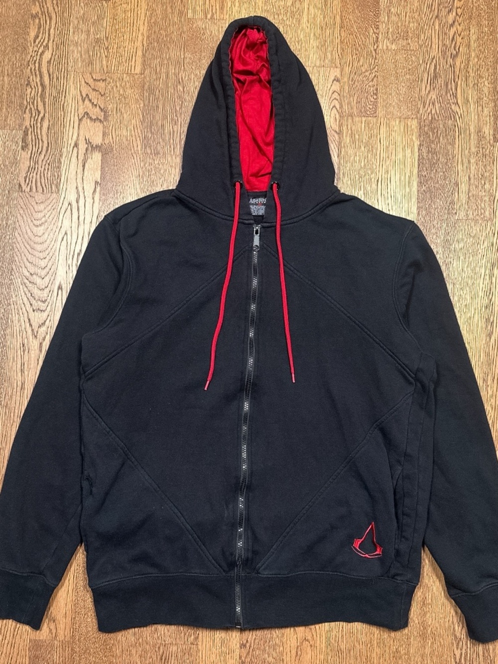 Assassin's Creed 3 Ubisoft Bioworld Desmond Miles Zip Cosplay Hoodie Mens XL